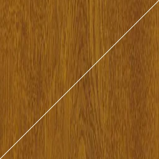 Golden oak (both sides)