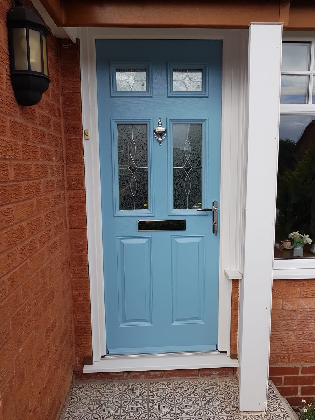 Blue Composite Doors
