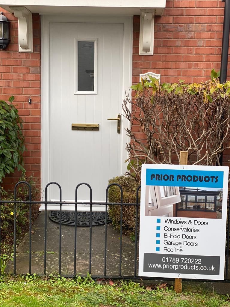 White Composite doors