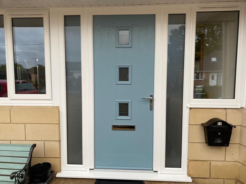 Blue Composite Doors
