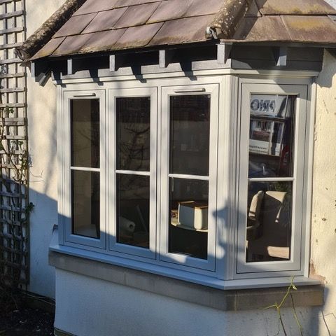 Pearl Grey Flush Fit Windows