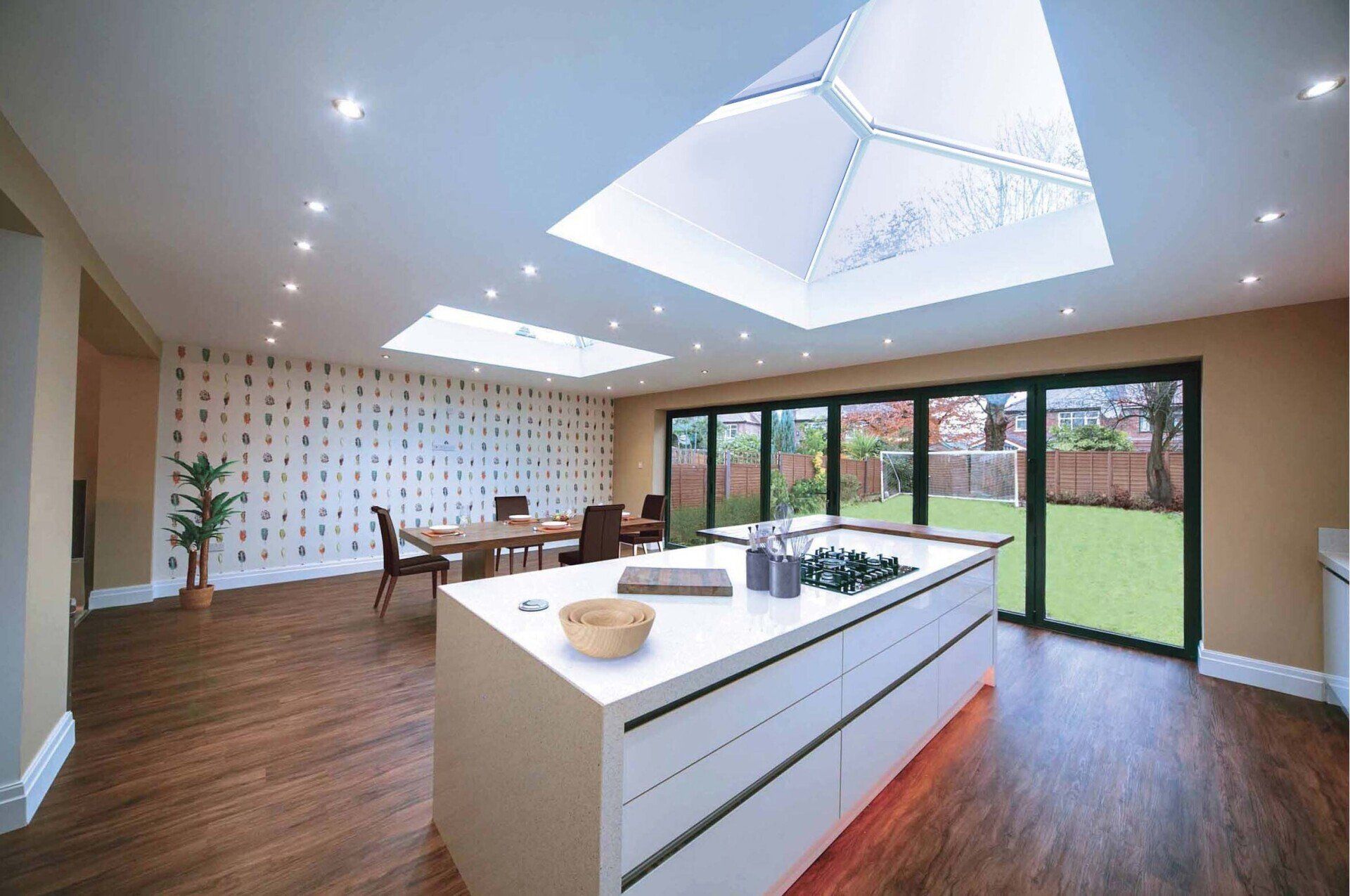 Lantern Roof Installation