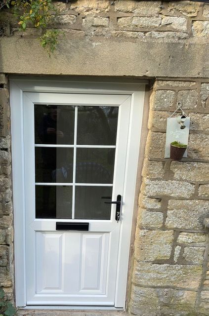 White PVC Door