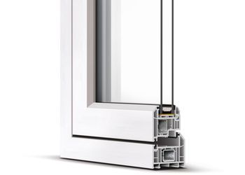 Rehau Colours double glazing
