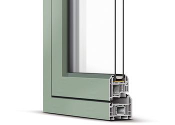 Rehau Colours double glazing