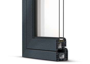 Rehau Colours double glazing