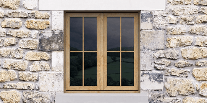 Rehau Colours double glazing