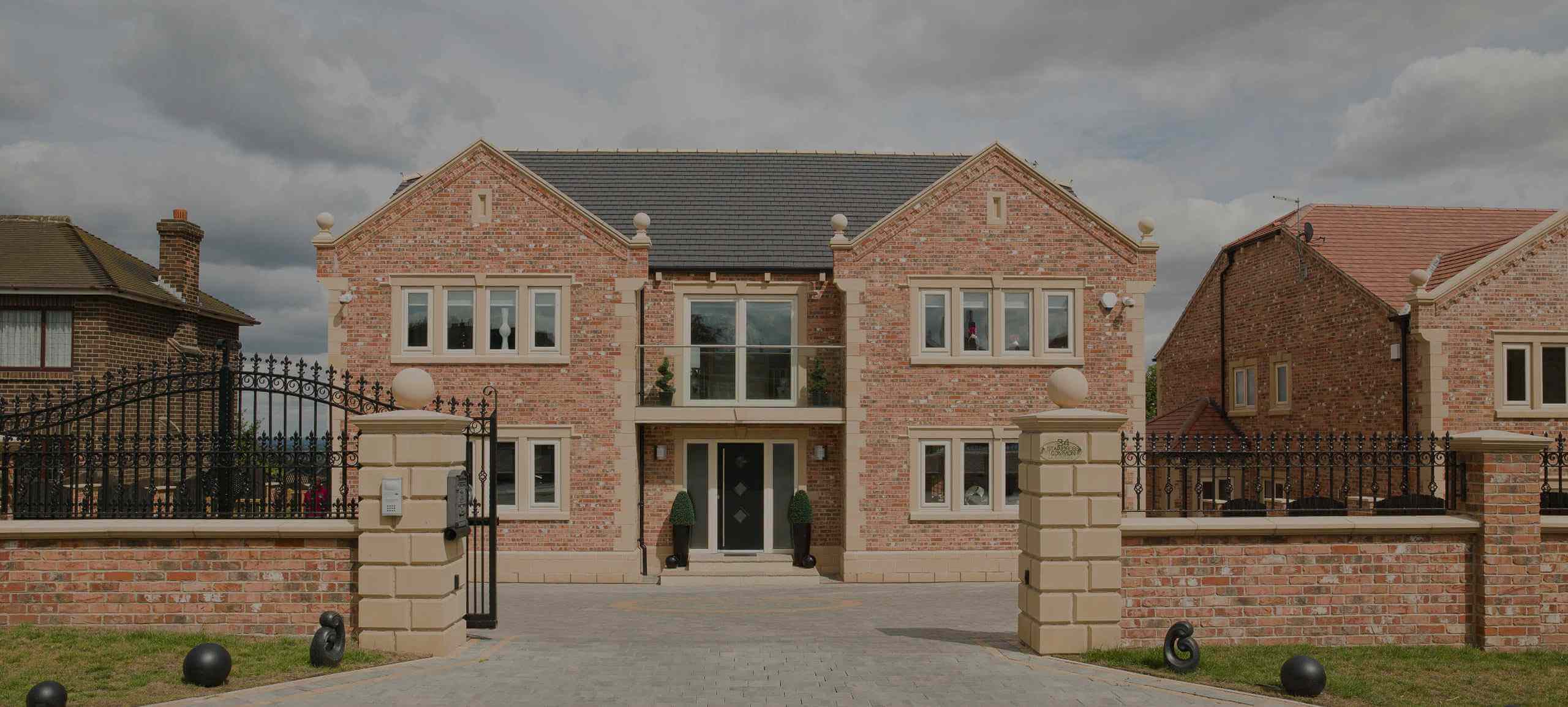 Coloured Grained Windows and doors