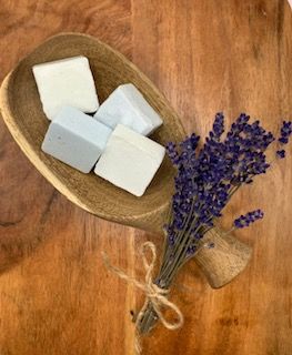 Exfoliating Lavender Soap Cubes
