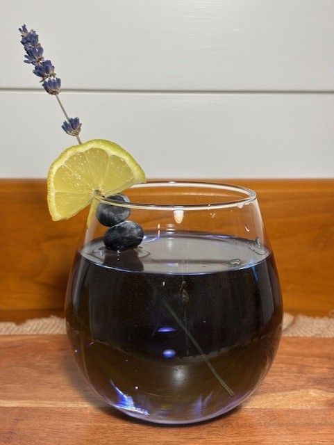 Lavender-Blueberry Lemonade