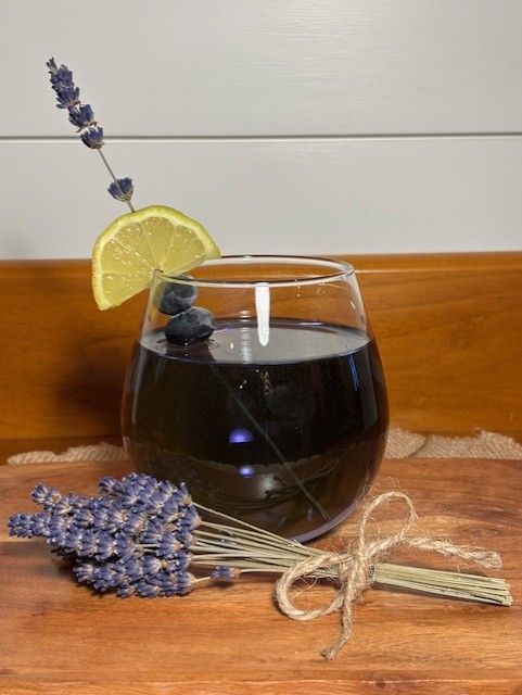 Lavender-Blueberry Lemonade