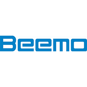Logo bleu « Beemo ».