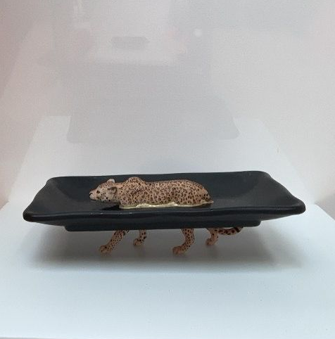panter: bandejita rectangular de plástico negro