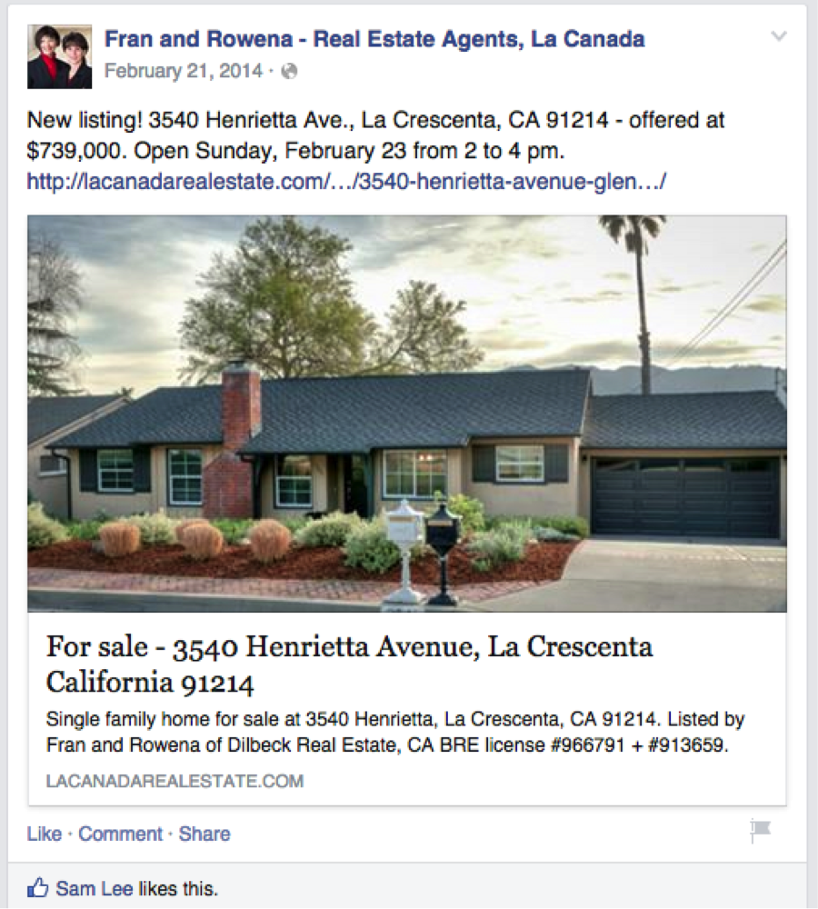 real estate facebook post ideas
