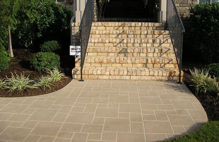 Walkway Pattern Design — Easley, SC — Landmark Concrete Designs Inc. Walkway Pattern Design — Easley, SC — Landmark Concrete Designs Inc.