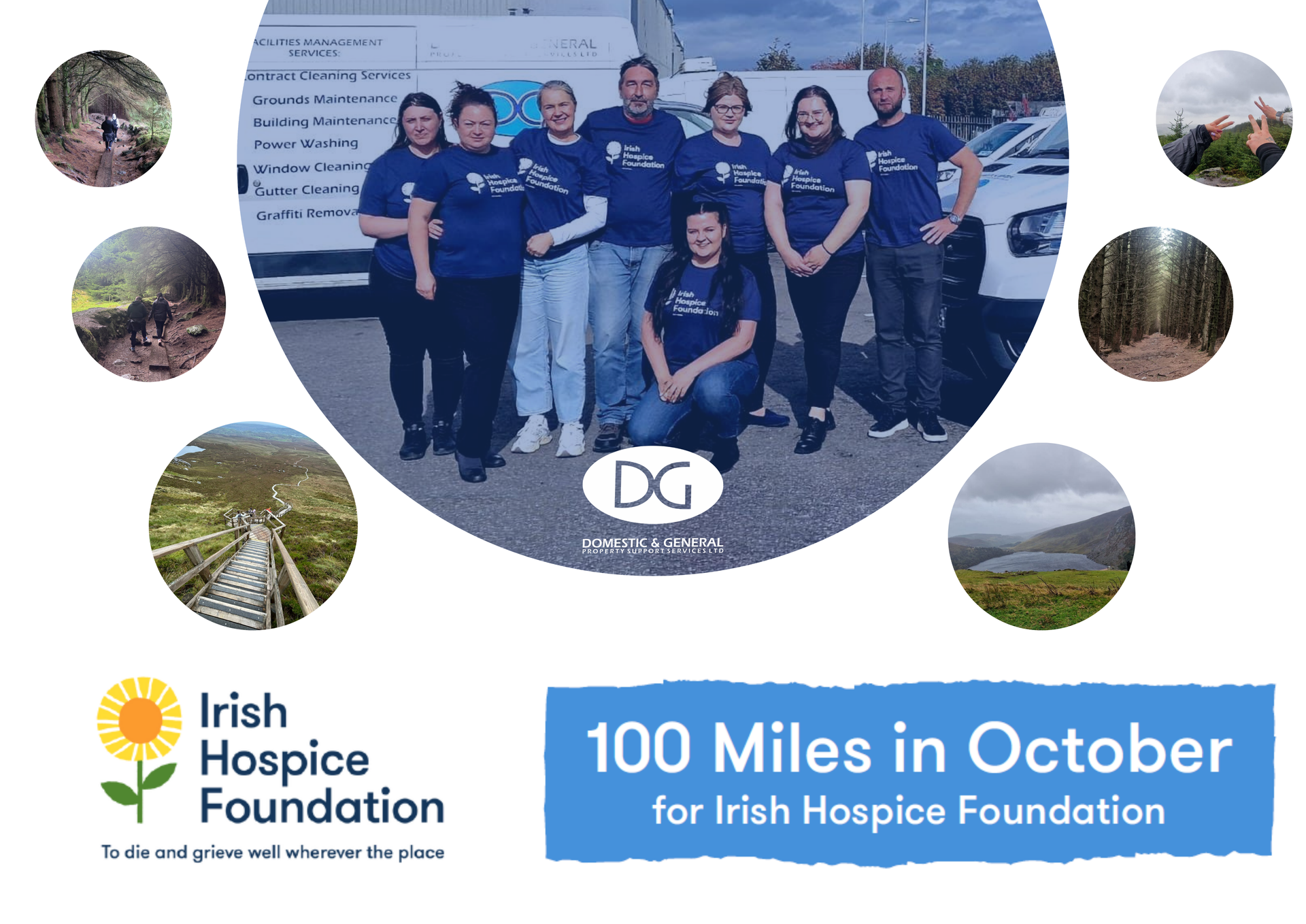 Careers at Domestic & General | Property Management Support & Contract Cleaning in Dublin 100 Miles for a Cause: Our Journey with the Irish Hospice Foundation