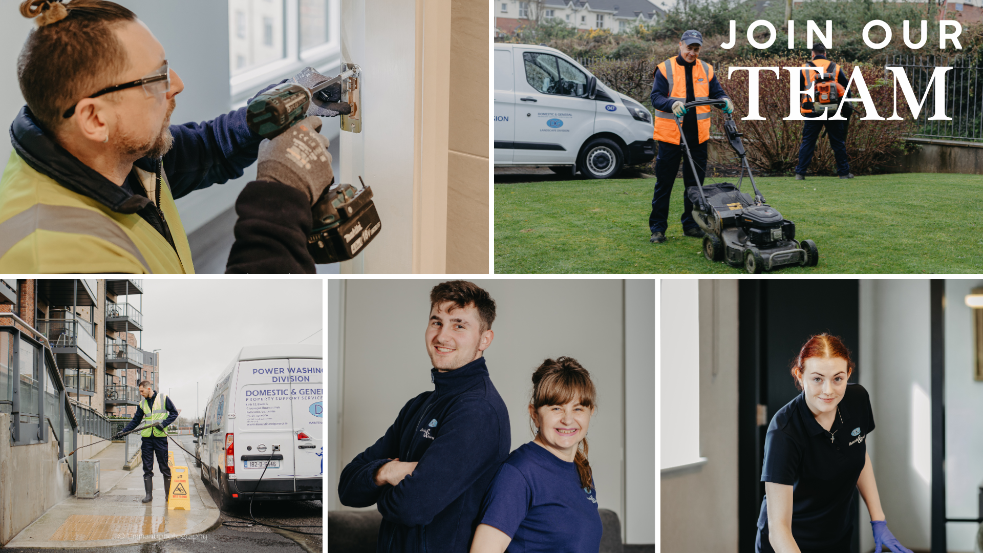 Careers at Domestic & General | Property Management Support & Contract Cleaning in Dublin Careers at Domestic & General | Property Management Support & Contract Cleaning in Dublin