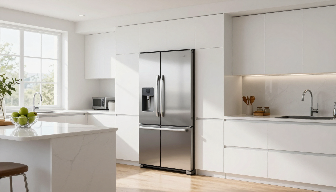 Cocina de lujo con refrigerador Sub-Zero