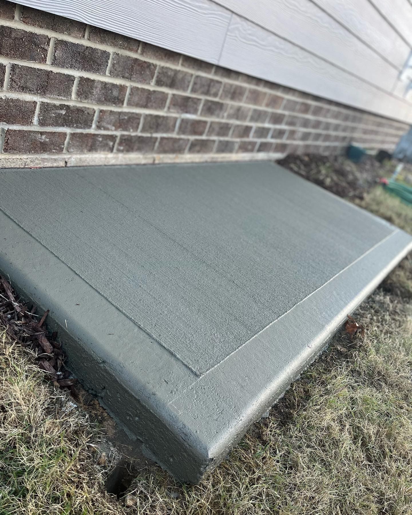 Concrete pad 