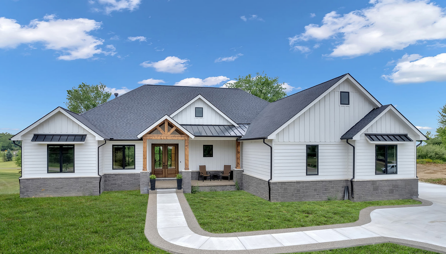 Nice new construction ranch house
