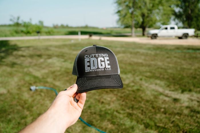 Cutting Edge logo hat