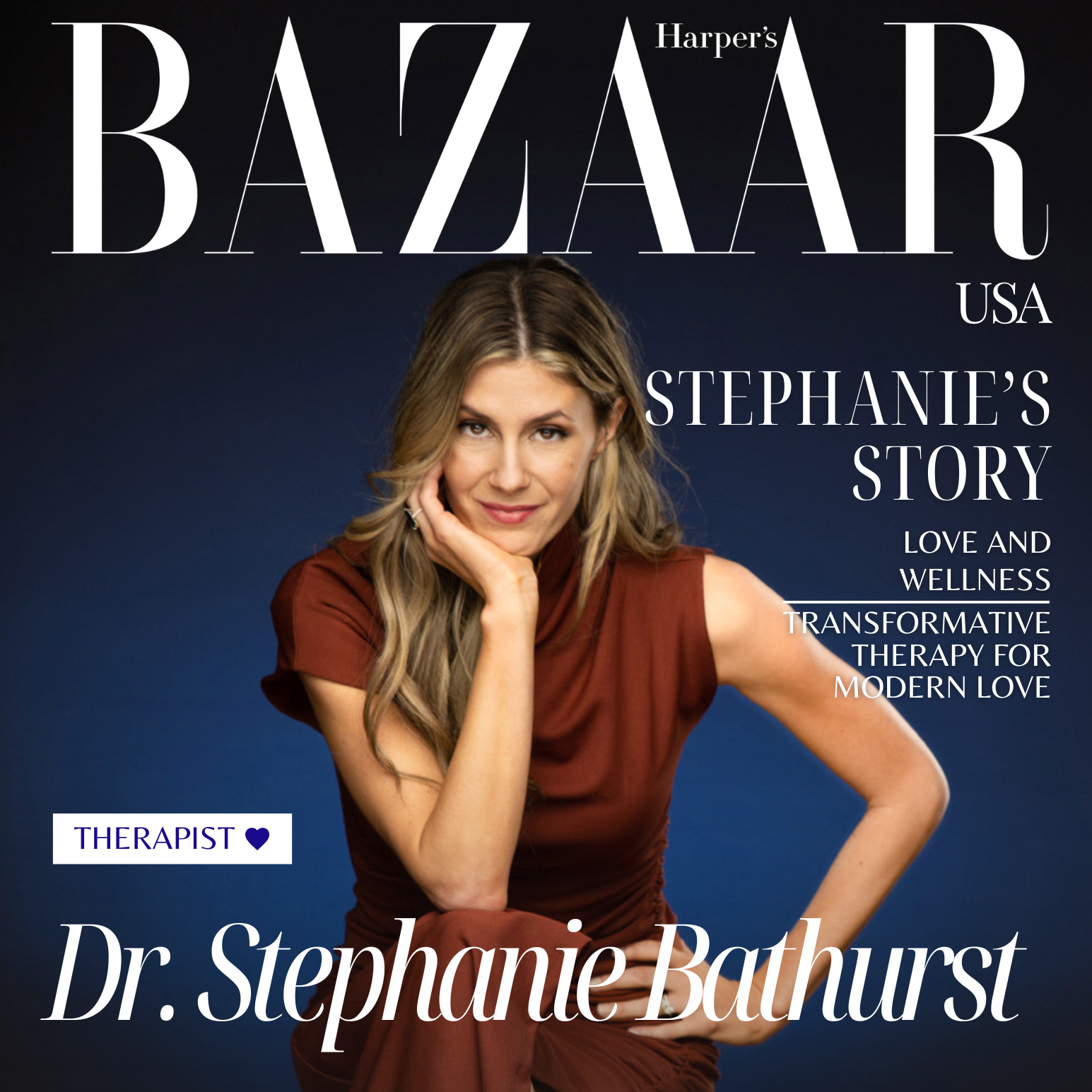Dr. Bathurst is on the cover of The NYC Journal. She offers holistic support to deepen emotional and physical connections.