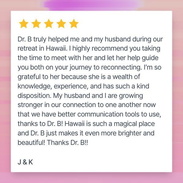5 star google review for bathurst family therapy retreats