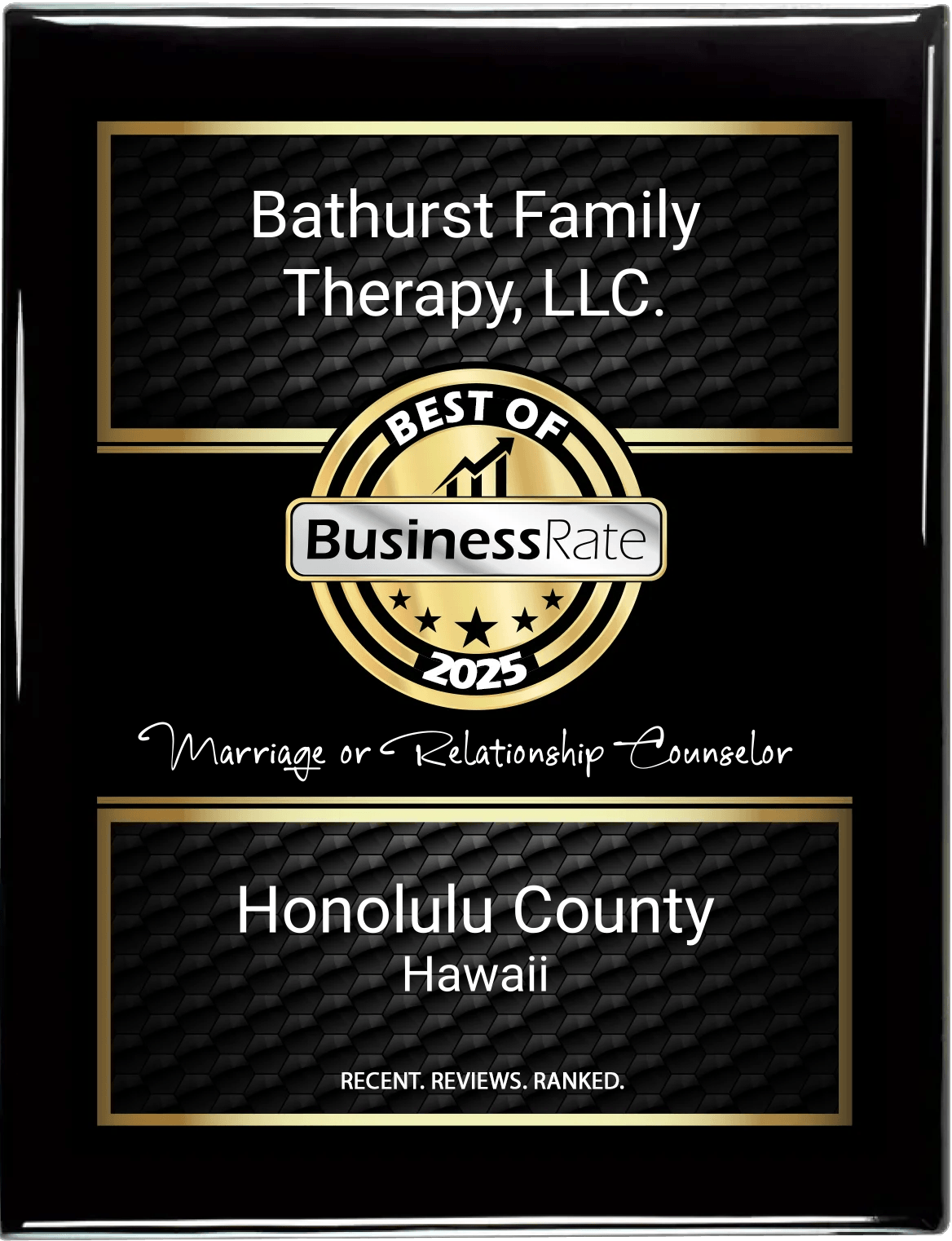 best business award for bathurst family therapy
