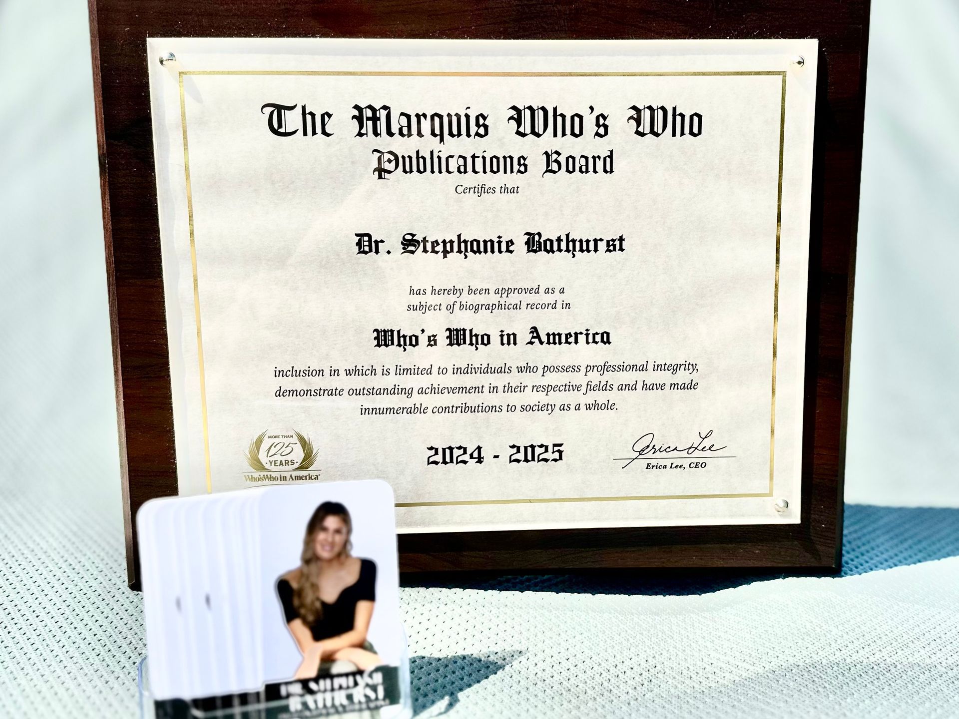 Dr. Bathurst is an 7x award winning nominee