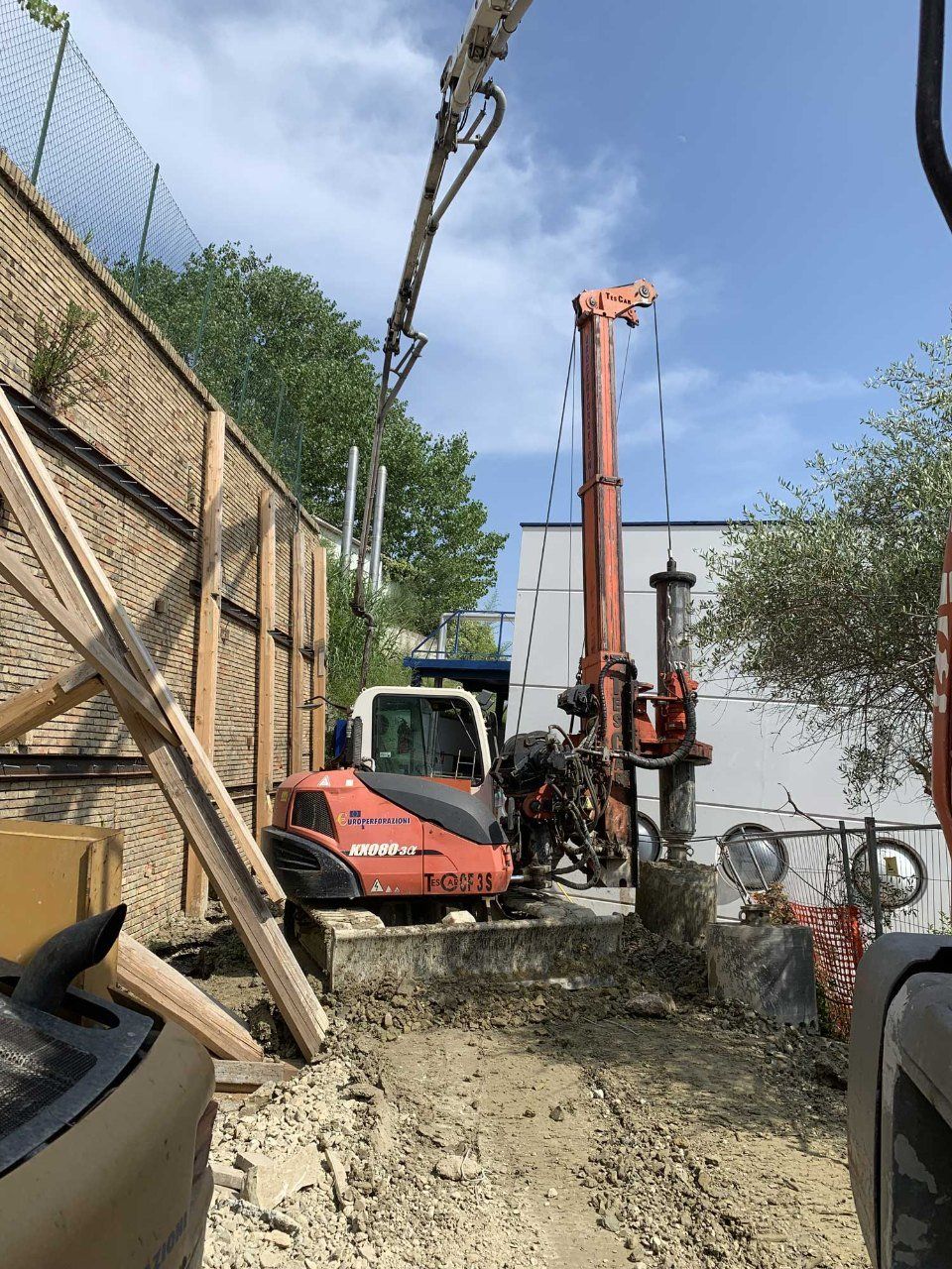 Realizzazione fondazione per costruzione