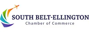 the logo for the south belt ellington chamber of commerce