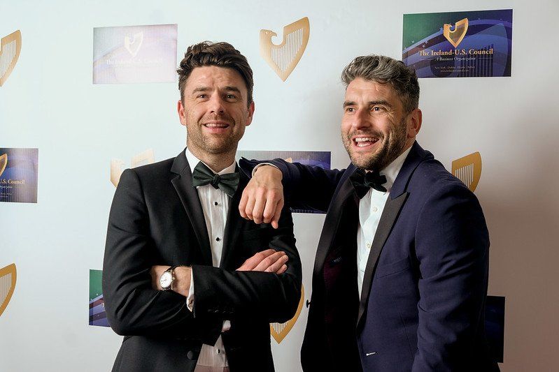 event attendees at Ireland-U.S. Council annual dinner