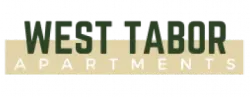 West Tabor Apartments Header Logo - Select to go home