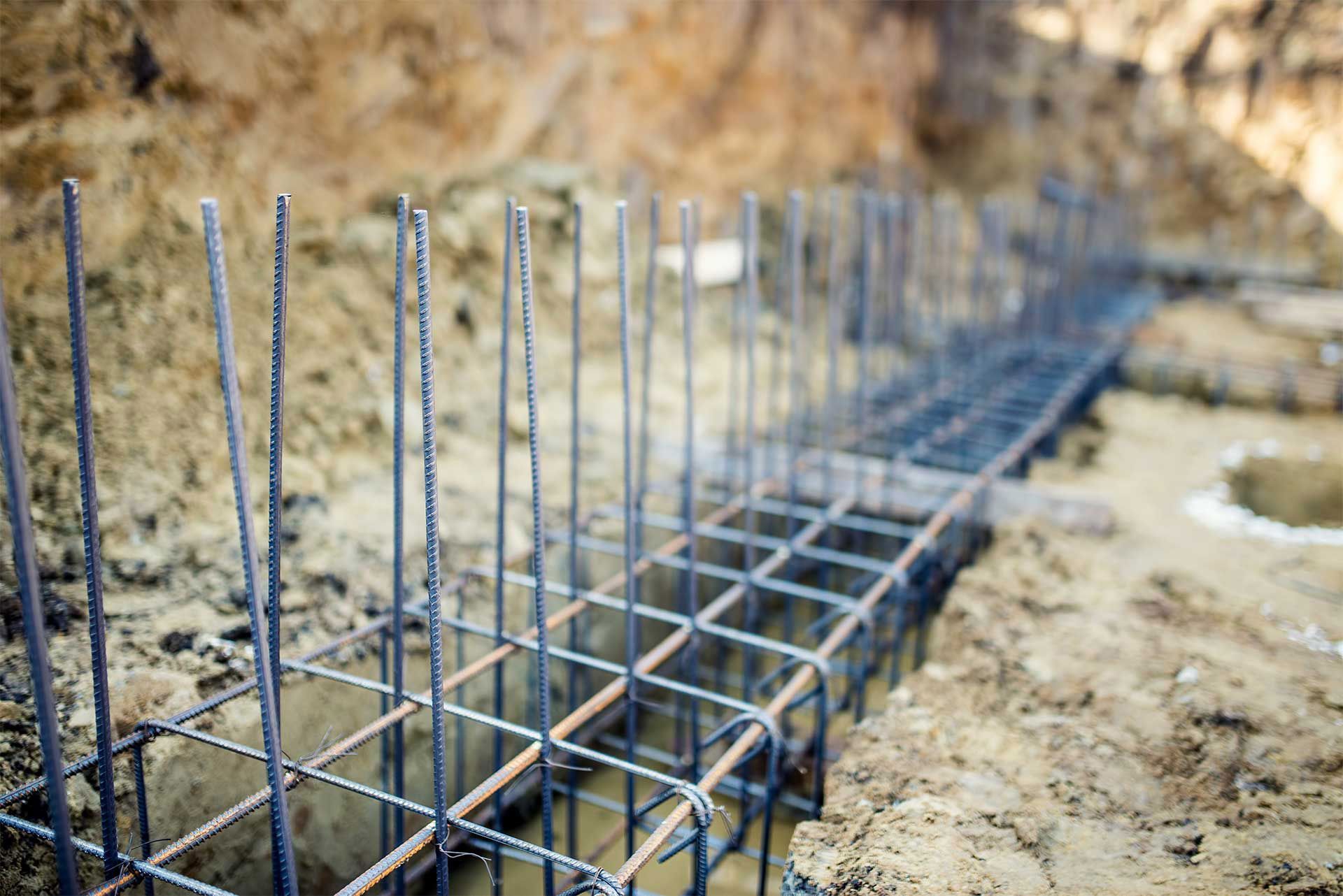 Concrete Footings In Innes Park