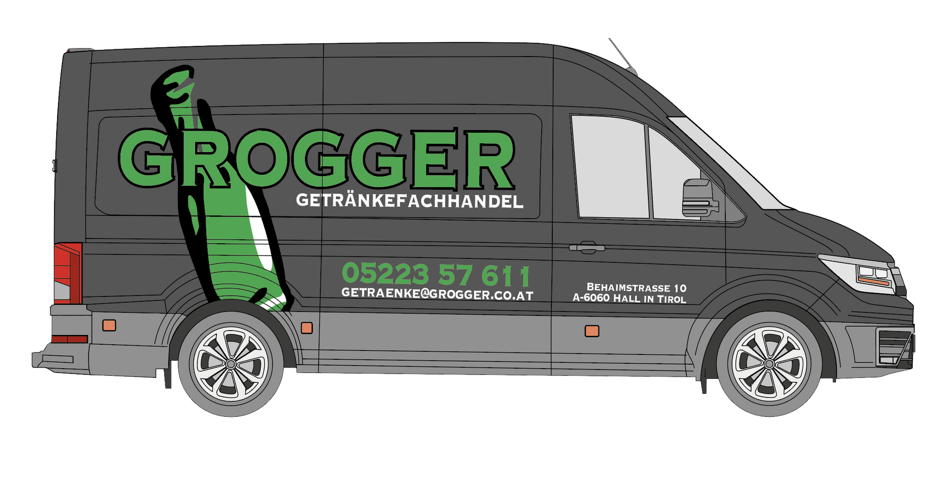 Grogger Getränkefachhandel Lieferwagen