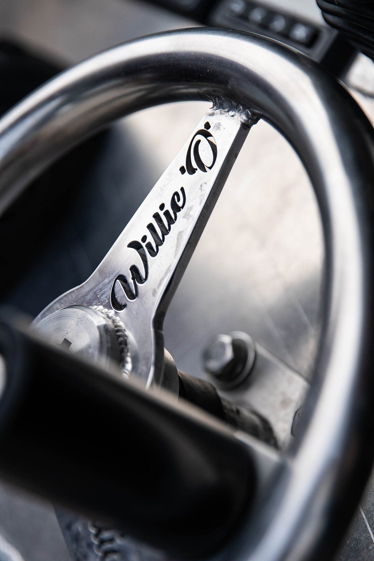 Willie O steering wheel for O'Donnell Park Barging Ltd in Picton NZ