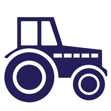 Tractor icon for O'Donnell Park Barging Ltd in Picton NZ