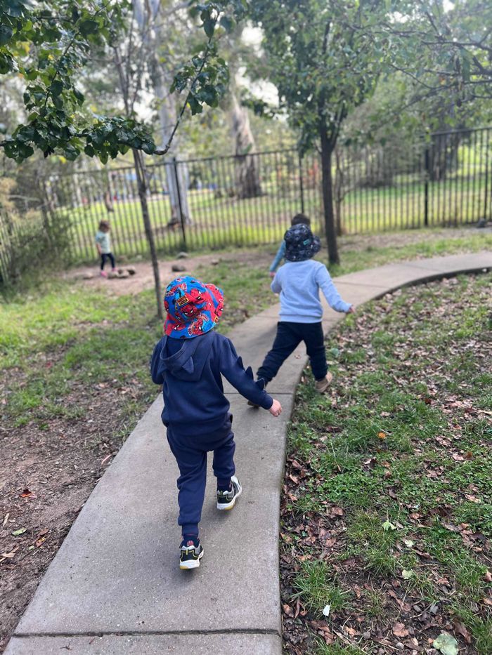 Kids Running — Macarthur, ACT — TeddyBears Childcare Centre