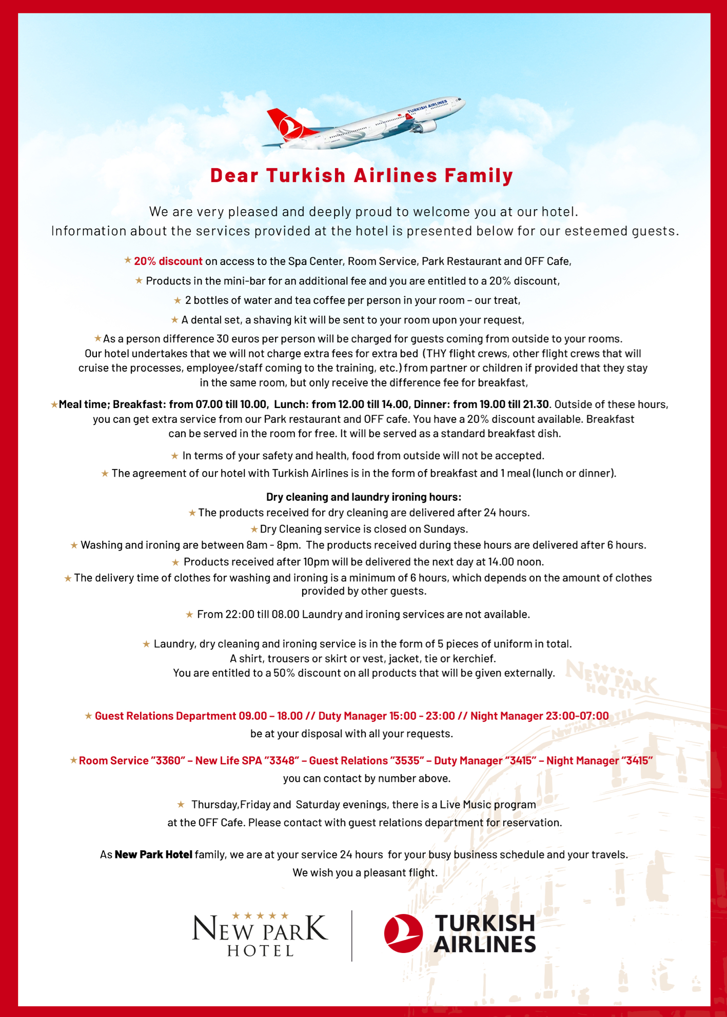 New Park Hotel Ankara