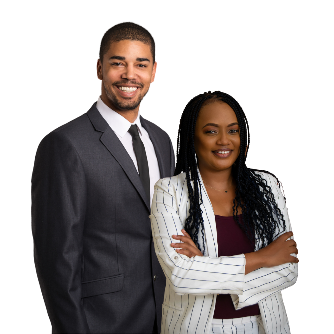 A man and a woman are posing for a picture together