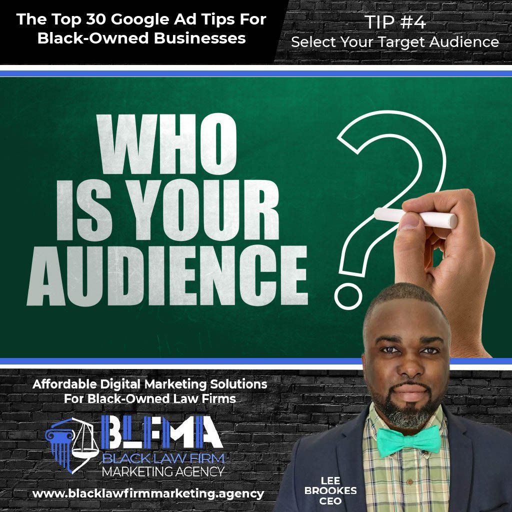 30 Google Ad Tips For Black-Owned Law Firms