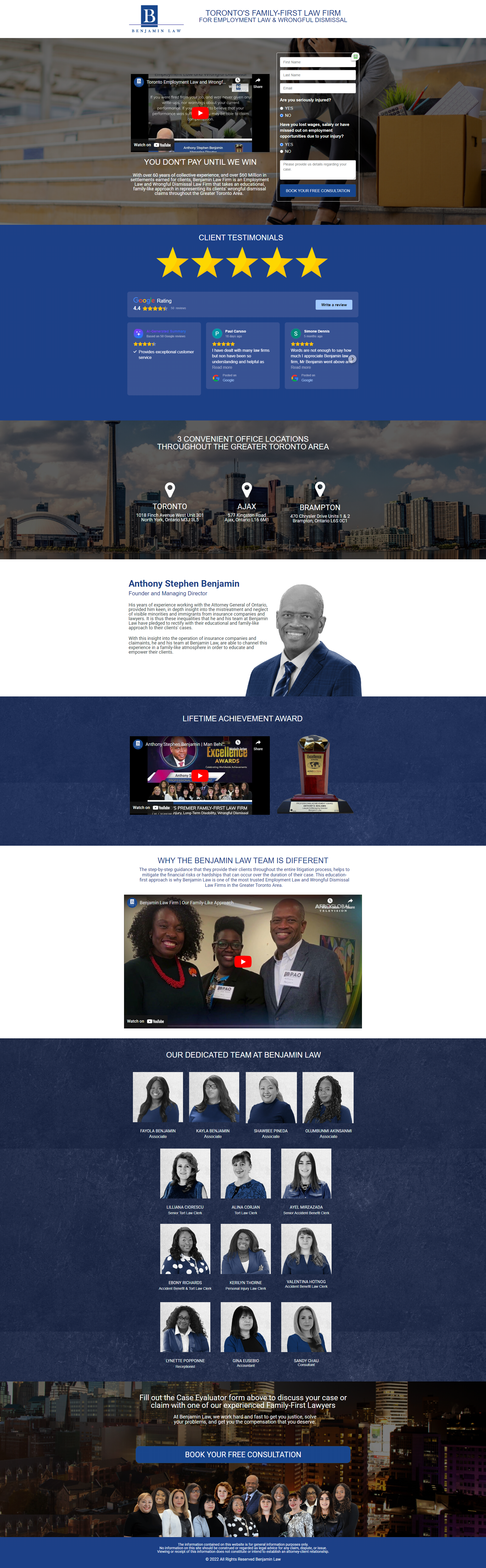A screenshot of the homepage of a website.