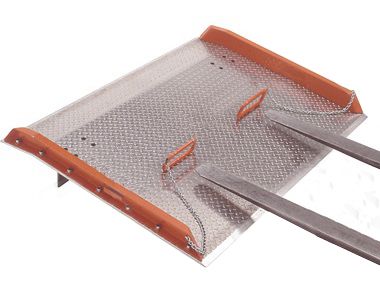 A metal tray with two handles on a white background.