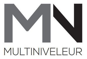 Un logo pour une entreprise appelée mn multiniveleur.