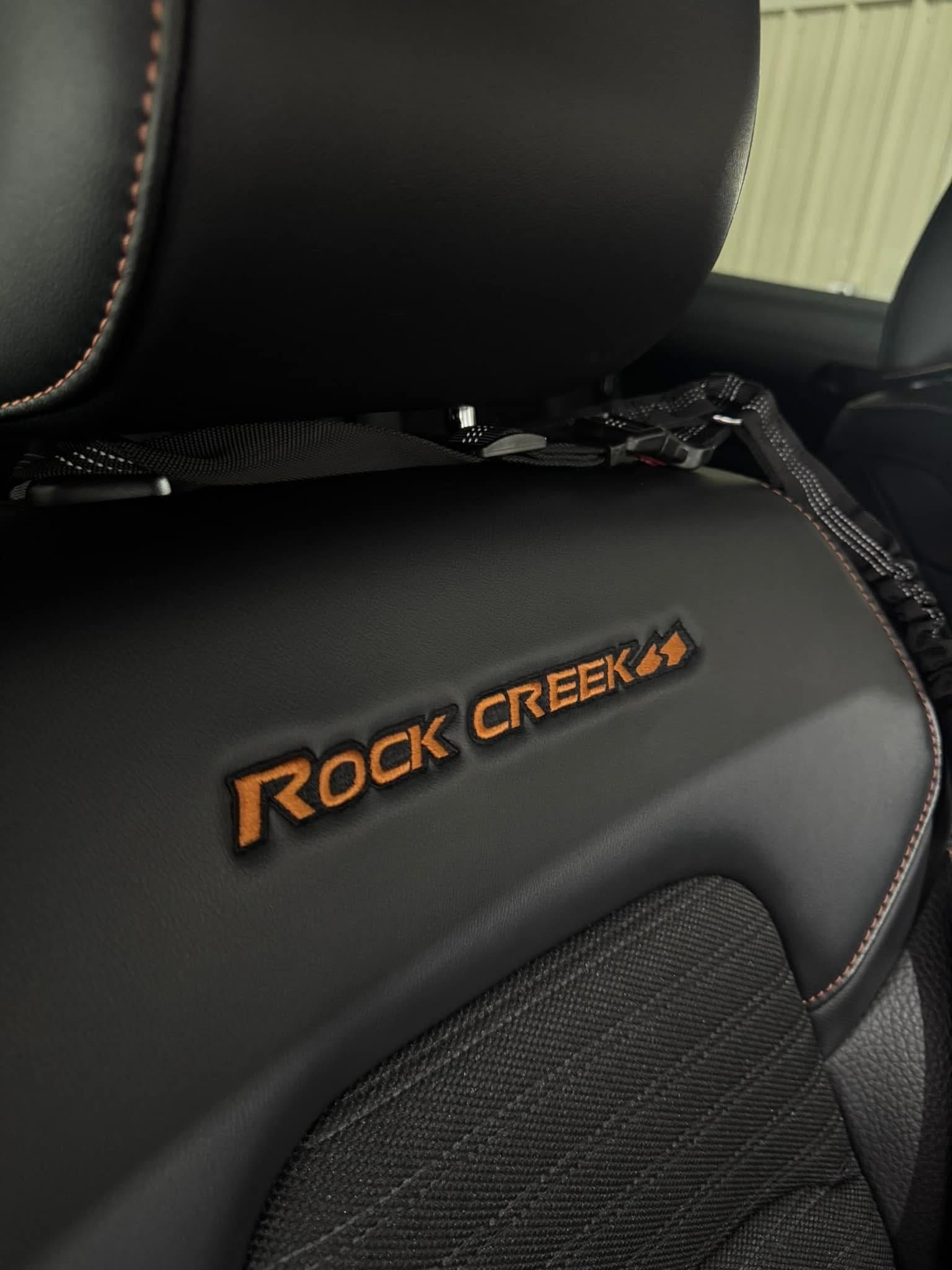 Black car seat with 