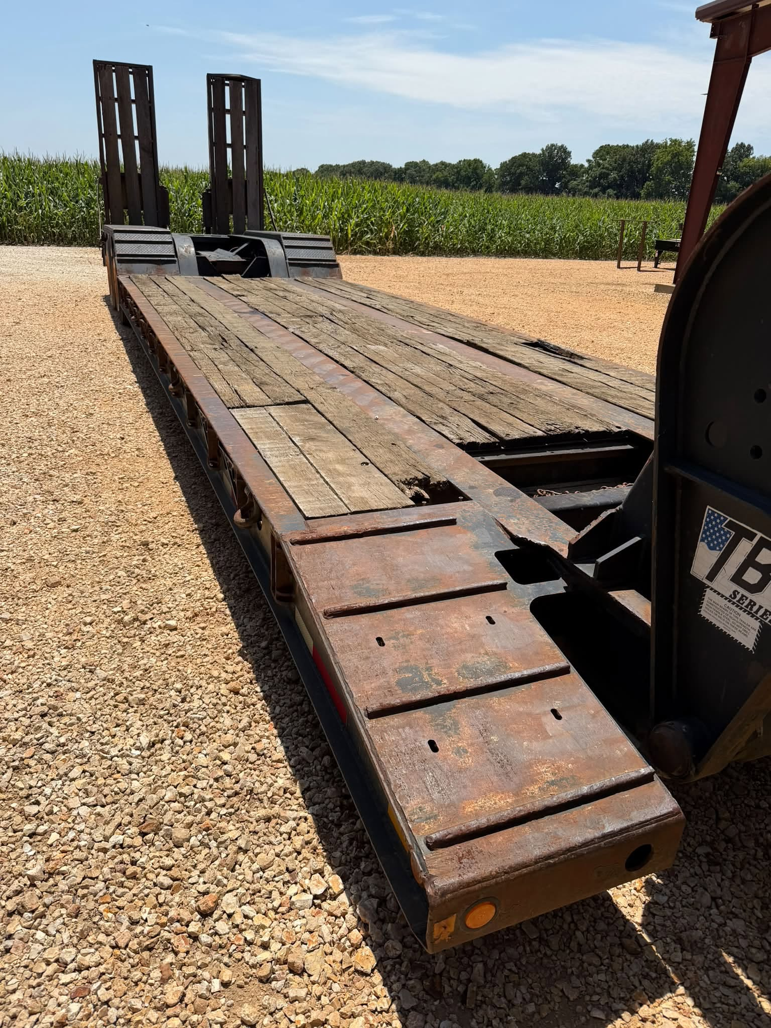 Fontaine Lowboy Trailer