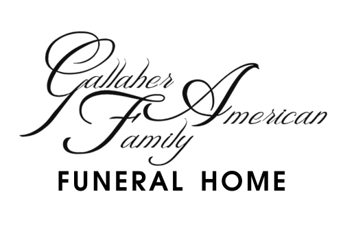 The logo for sample funeral home is shown on a white background.