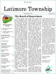 Newsletter II - Latimore Township