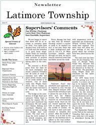 Newsletter IV - Latimore Township