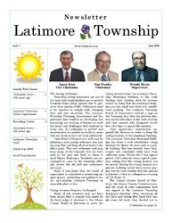 Newsletter X - Latimore Township